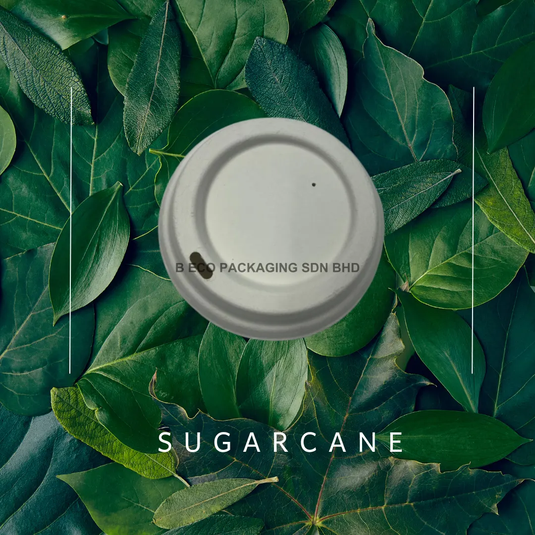 Bagasse 12oz Cup Lid