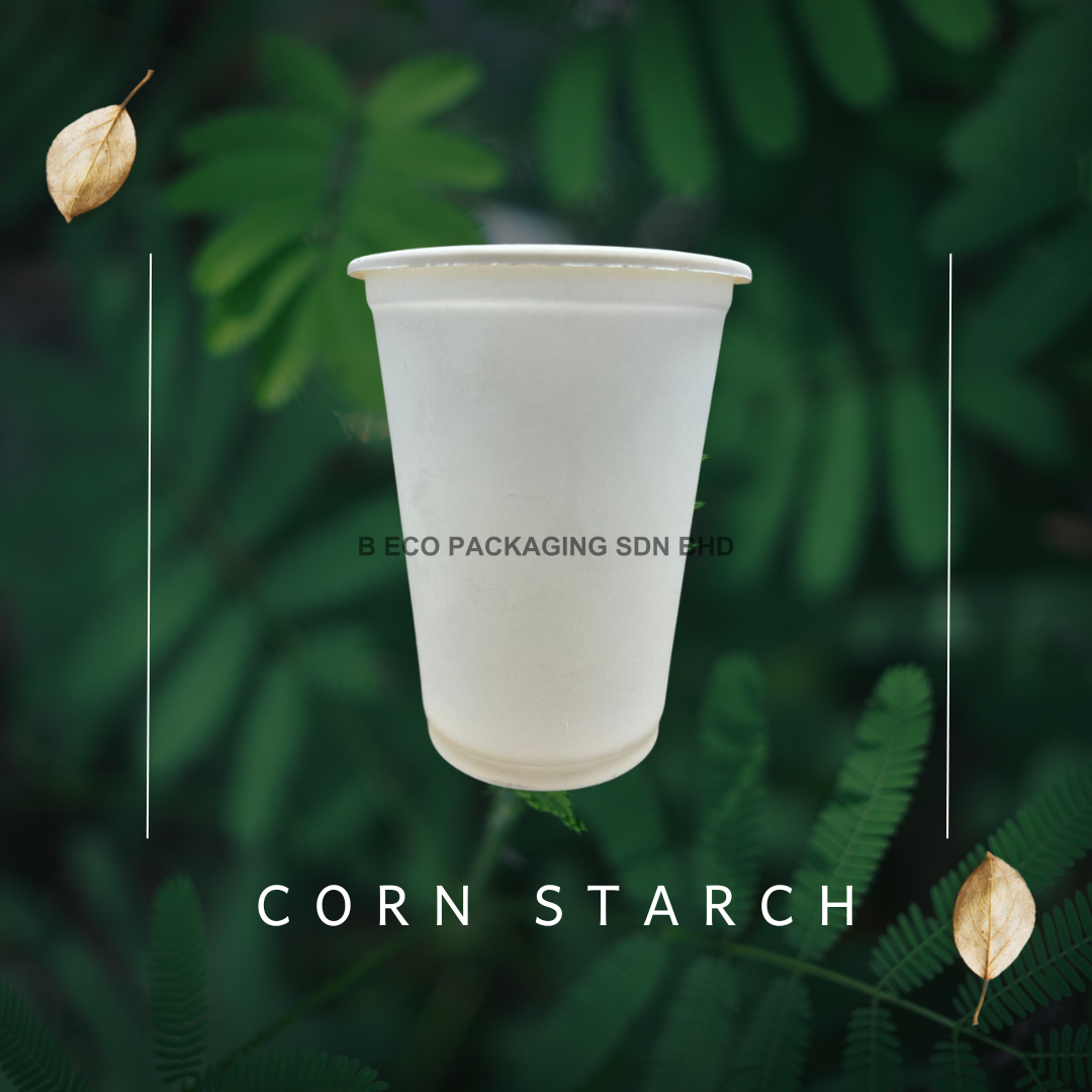 9oz Biodegradable Corn Starch Eco-Friendly Disposable Party Cups