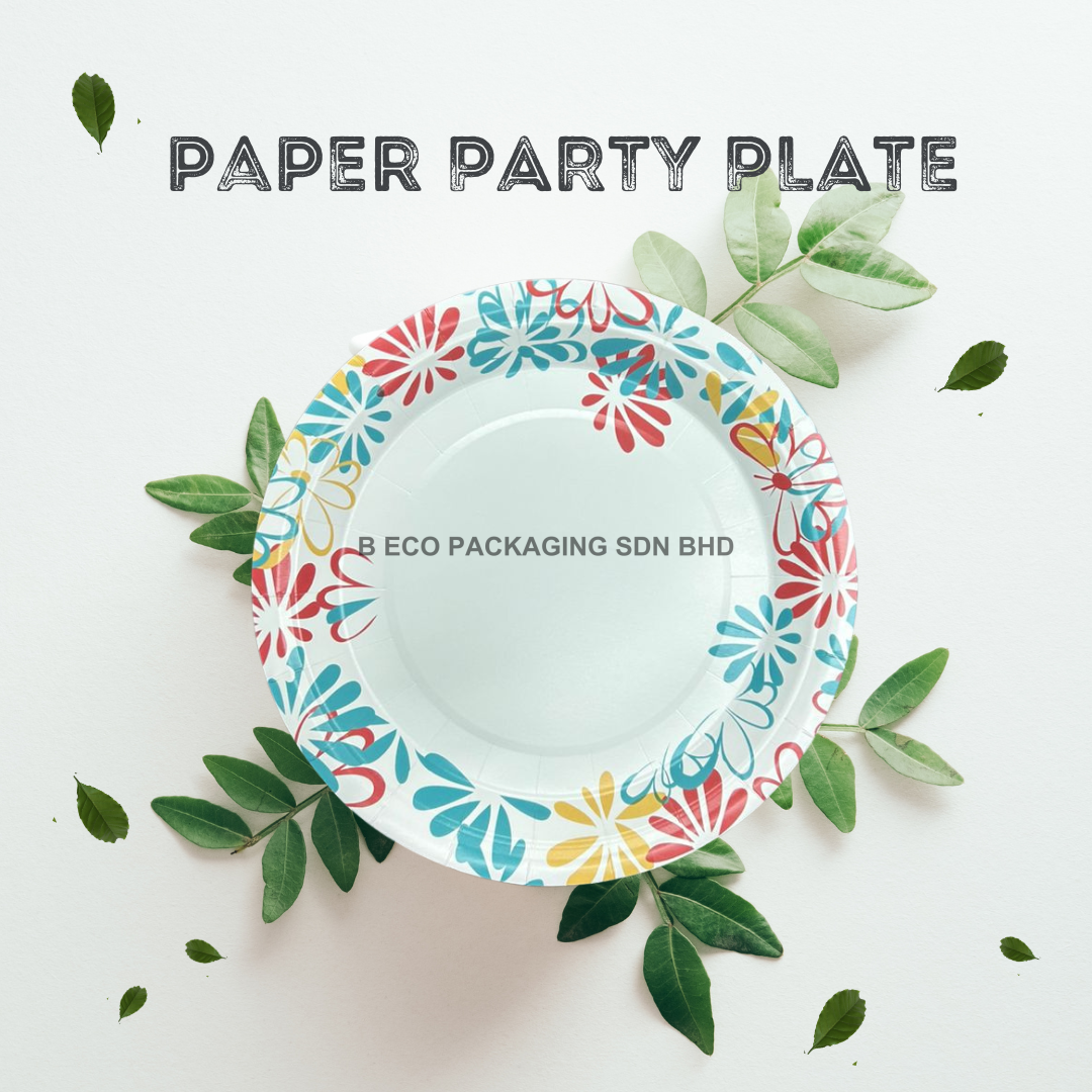Eco-Friendly Disposable Party Paper Plate