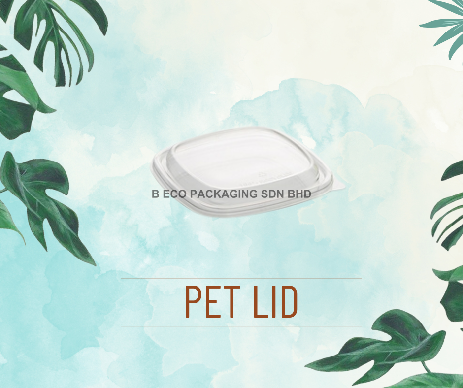 Eco-Friendly Square Bowl with PET Lid