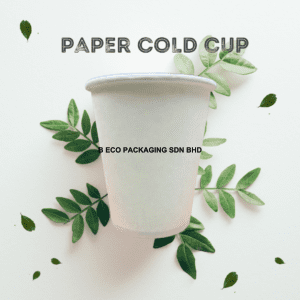 Plain Eco-Friendly Disposable Paper Cold Cup