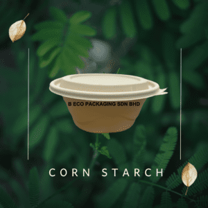 Eco-Friendly 800ml Takeaway Bowls Made from Biodegradable Corn Starch