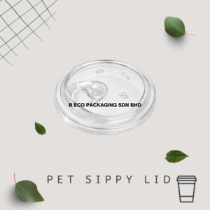 Disposable PET Sippy Cup Lid