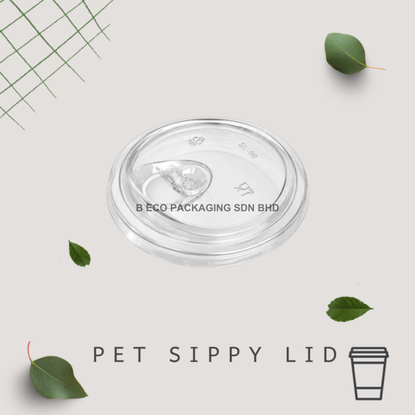 Disposable PET Sippy Cup Lid